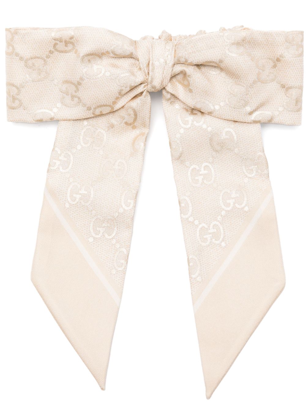 Gucci GG Damier jacquard scrunchie - Neutrals