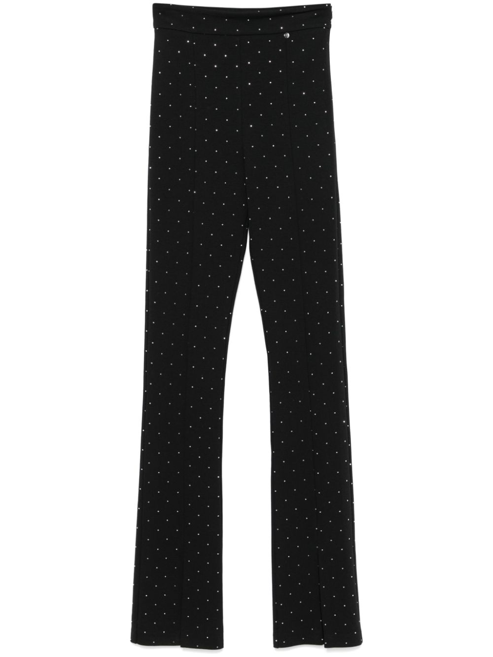 crystal-embellished trousers