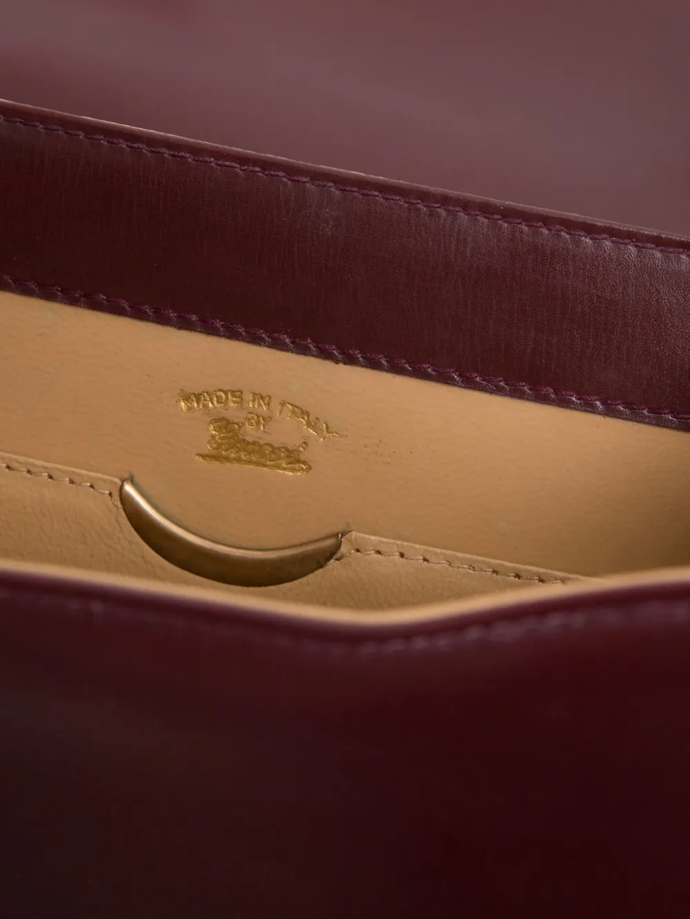 Gucci Pre-Owned Borsa a spalla in pelle 1975 | Image 7