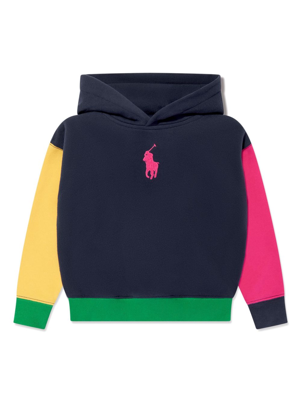 POLO RALPH LAUREN KIDS Hoodie met Polo's Pony patch Blauw