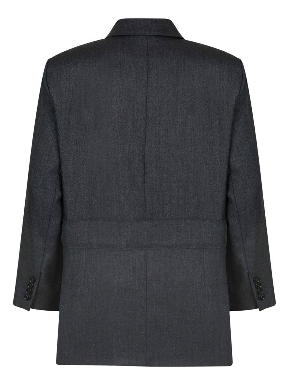 Max Mara virgin wool blazer - Grijs