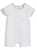Brunello Cucinelli Kids Bernie romper set - White