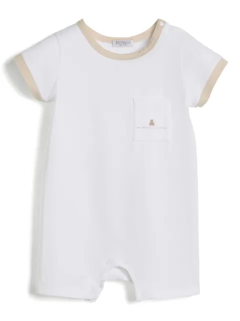 Brunello Cucinelli Kids Bernie Strampler-Set