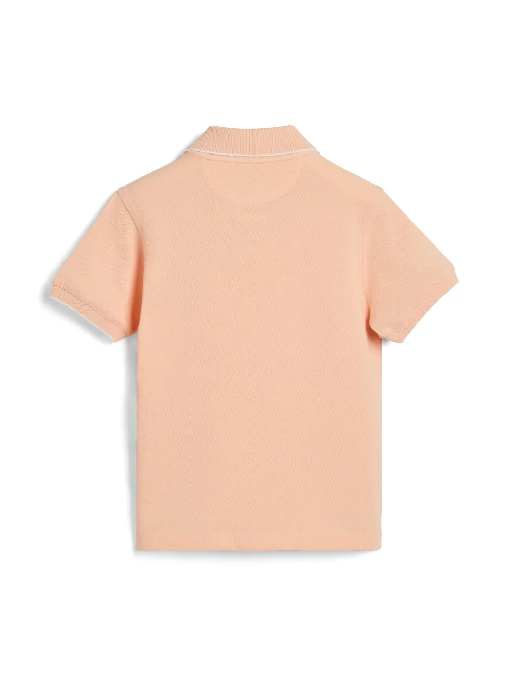 Brunello Cucinelli Kids Poloshirt met geborduurd logo - Oranje