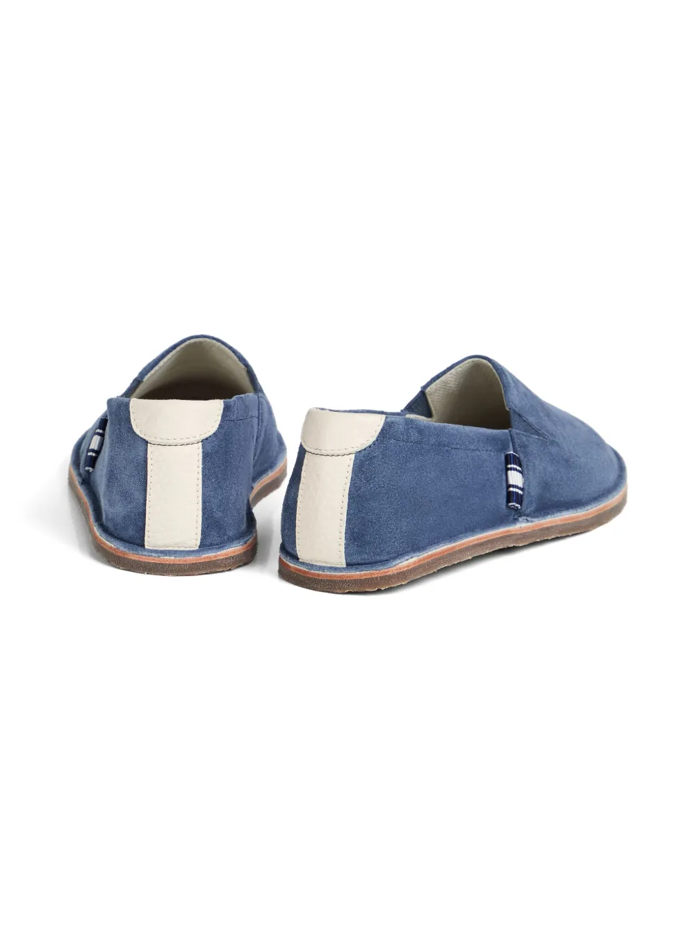 Brunello Cucinelli Kids Suède loafers Blauw