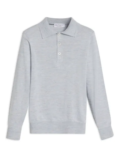 Brunello Cucinelli Kids Polo a maglia