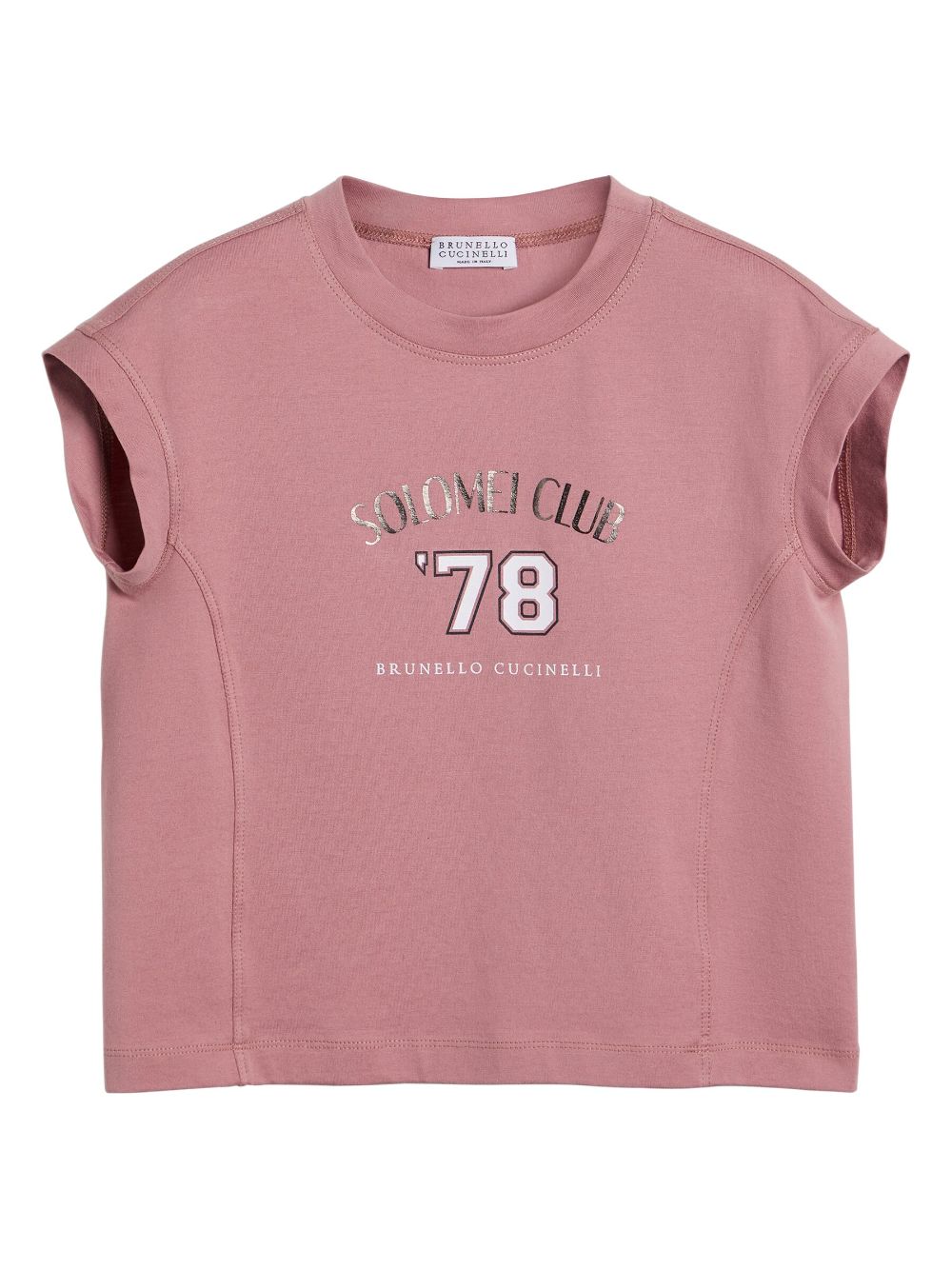 Brunello Cucinelli Kids jersey T-shirt - Pink