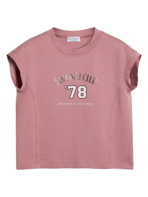 Brunello Cucinelli Kids jersey T-shirt