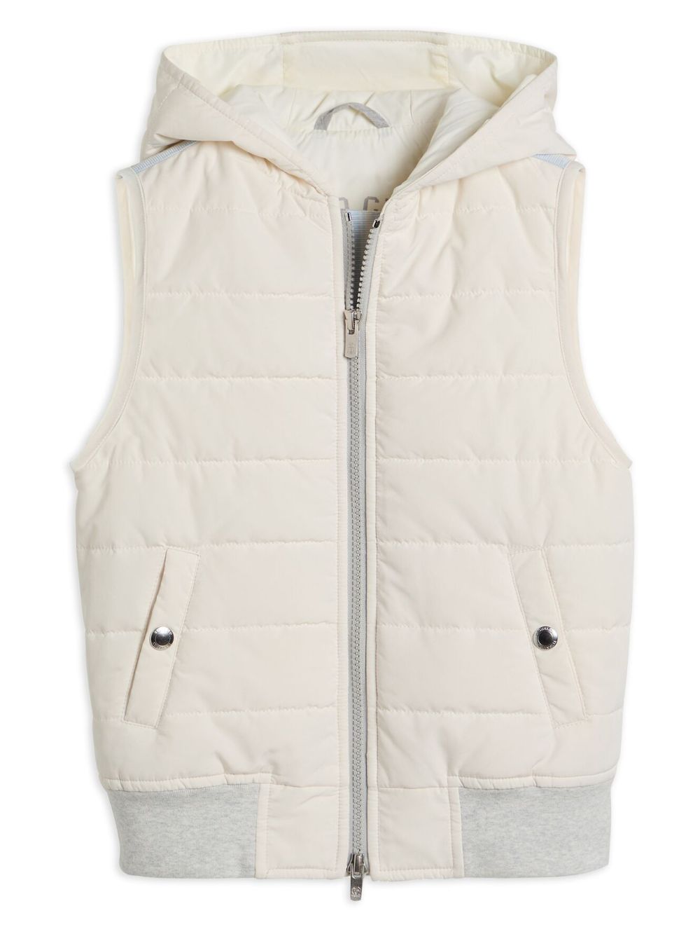 Brunello Cucinelli Kids Bodywarmer Wit