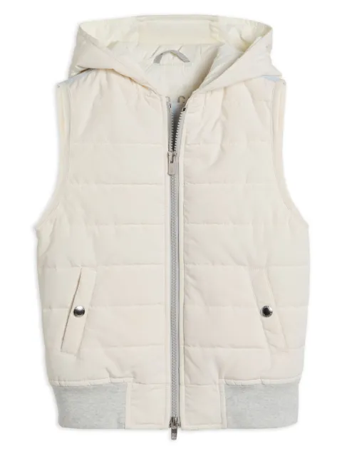 Brunello Cucinelli Kids padded gilet