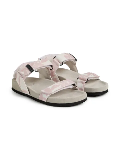 Brunello Cucinelli Kids floral-print sandals