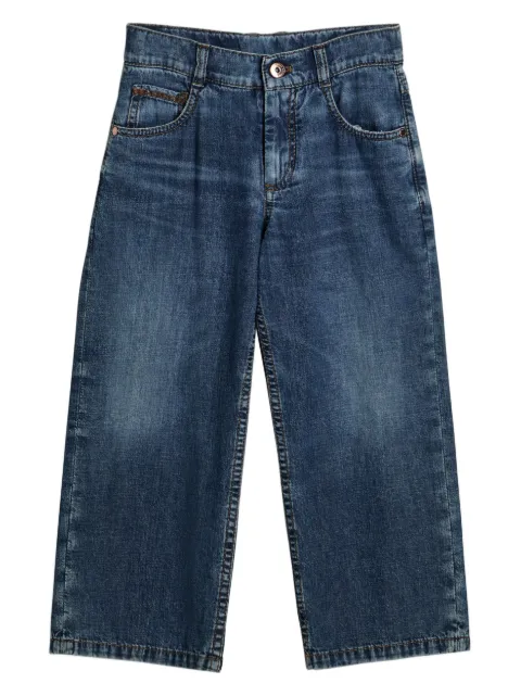 Brunello Cucinelli Kids five-pocket jeans