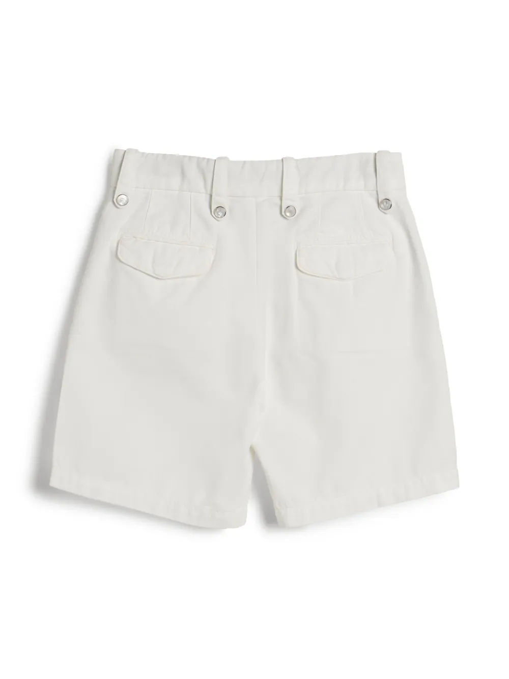 Brunello Cucinelli Kids gabardine bermuda shorts | Boys Casual Shorts | Image 2