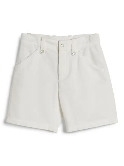 Brunello Cucinelli Kids bermuda façon gabardine