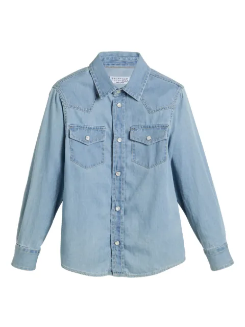 Brunello Cucinelli Kids denim shirt