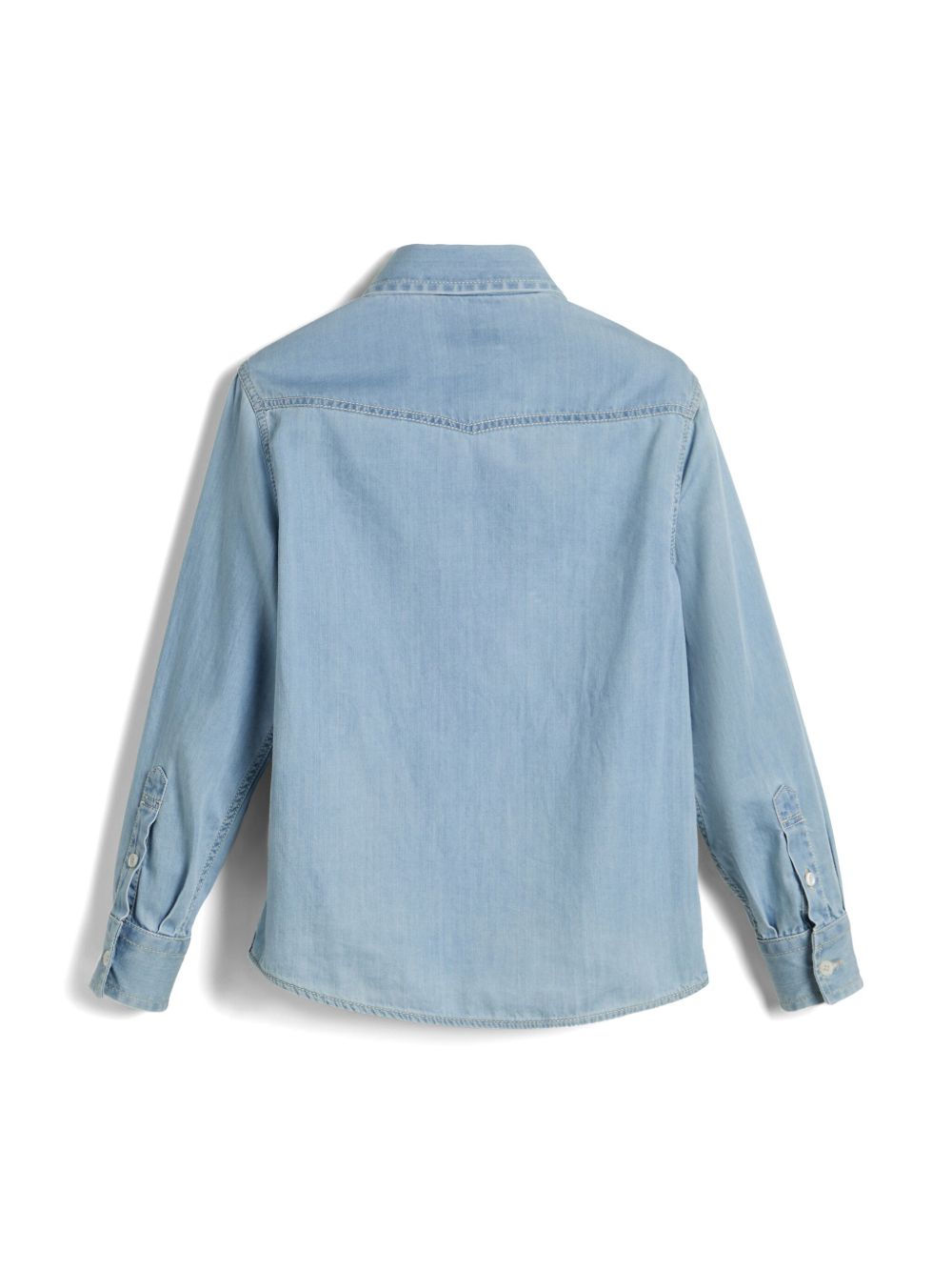 Brunello Cucinelli Kids denim shirt - Blauw