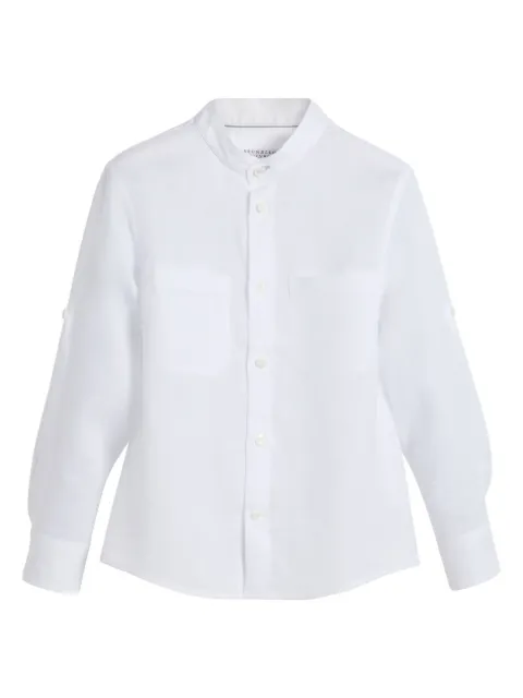 Brunello Cucinelli Kids mandarin-collar shirt