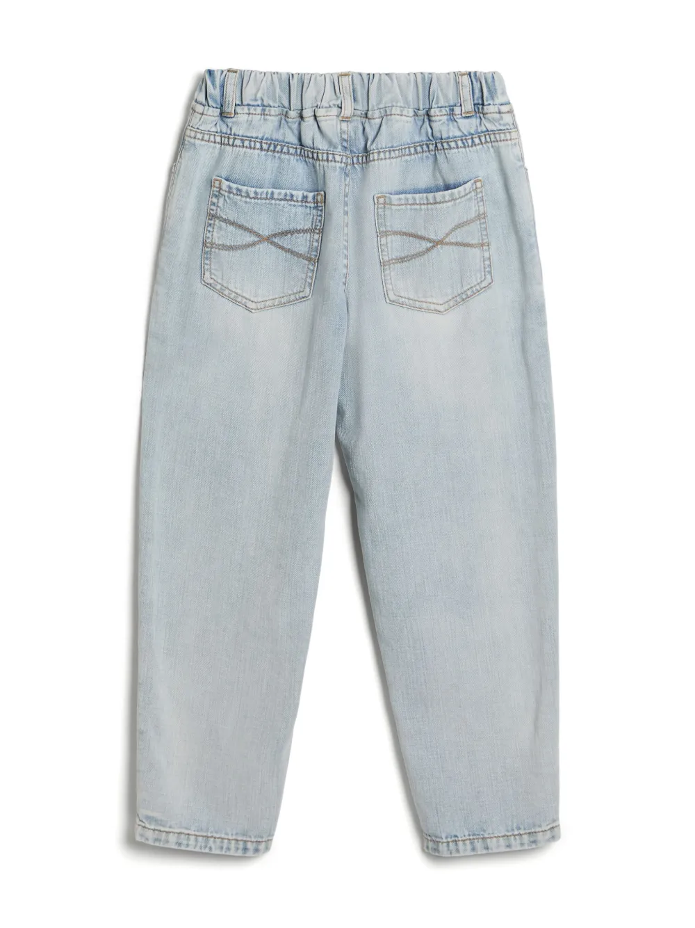 Brunello Cucinelli Kids lightweight jeans - Blauw