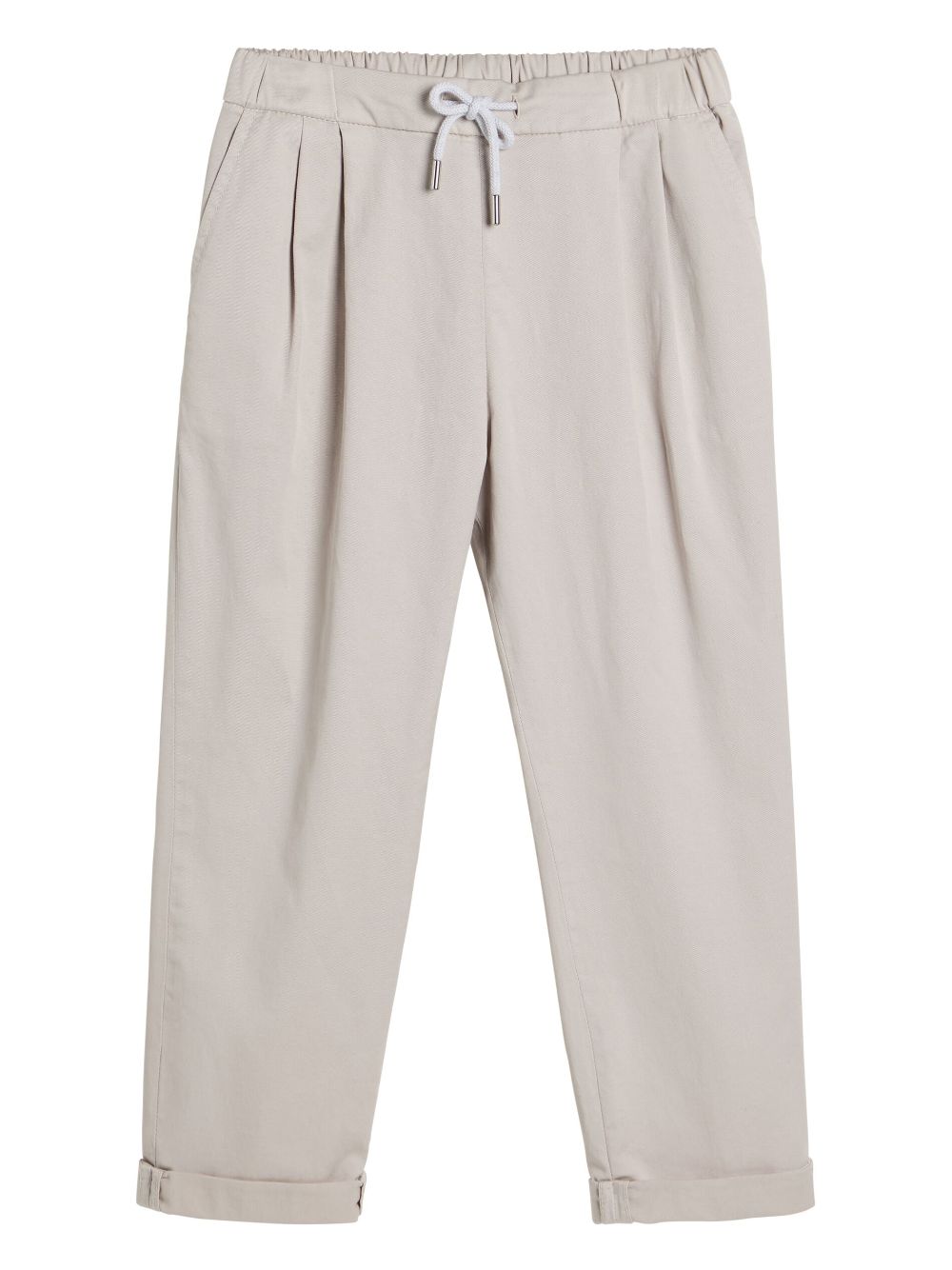 Brunello Cucinelli Kids Tuxedo trousers - Neutrals