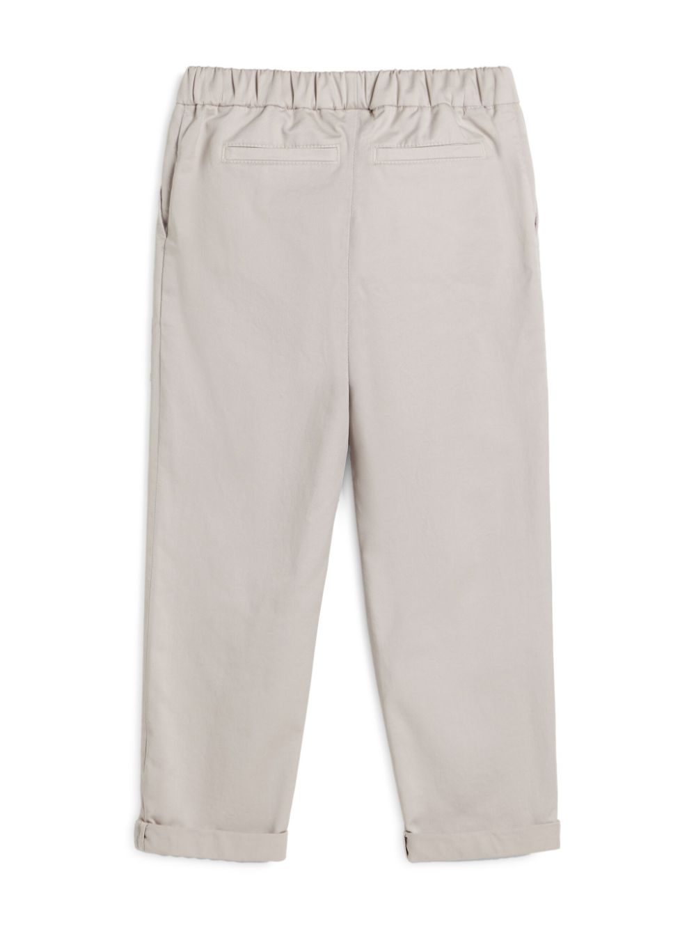 Brunello Cucinelli Kids Tuxedo trousers - Beige