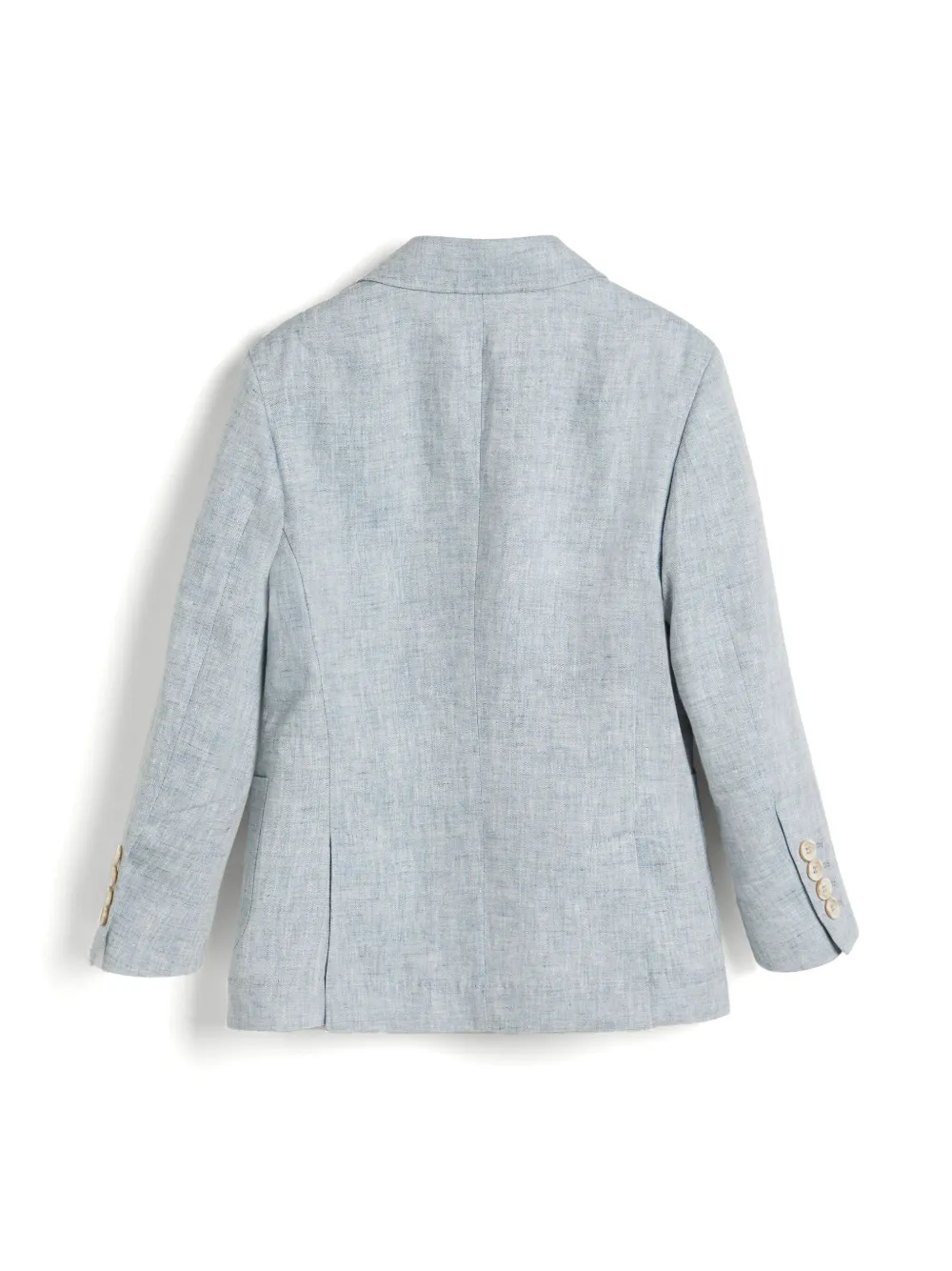 Brunello Cucinelli Kids Délavé blazer - Grijs