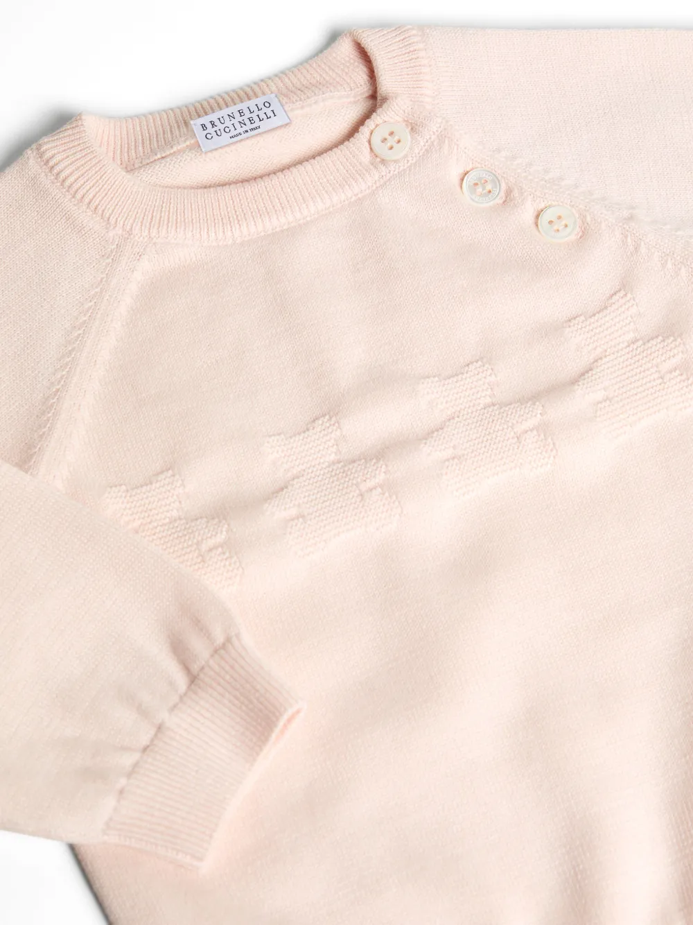 Brunello Cucinelli Kids Bernie trui Roze
