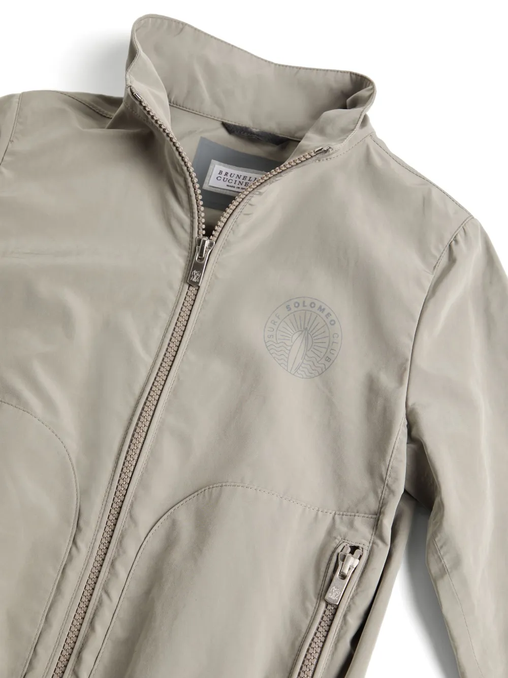 BRUNELLO CUCINELLI GRAPHIC-PRINT JACKET