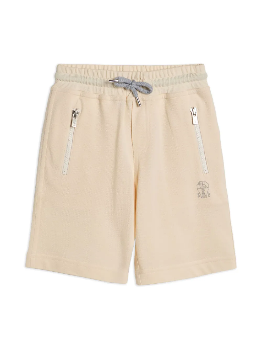 Brunello Cucinelli Kids Bermuda shorts Beige