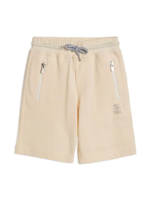 Brunello Cucinelli Kids jersey bermuda shorts