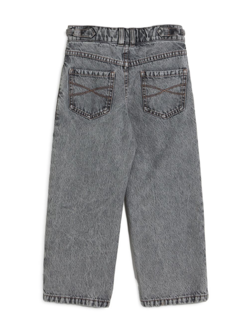 Brunello Cucinelli Kids Straight jeans - Grijs