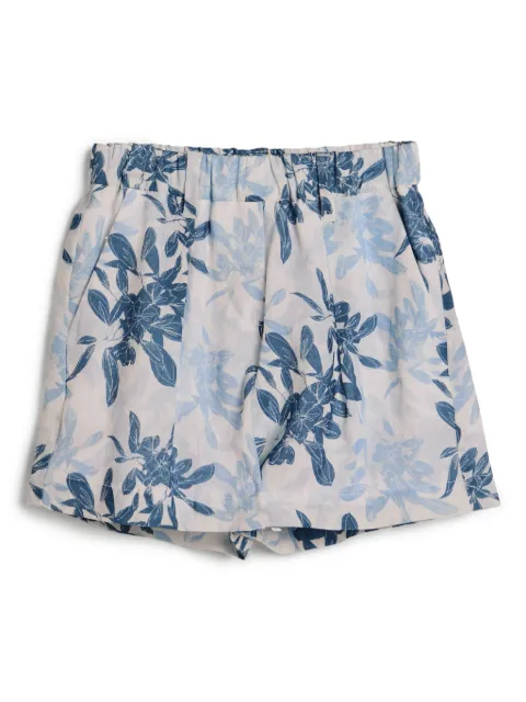 Brunello Cucinelli Kids bermudas con estampado floral