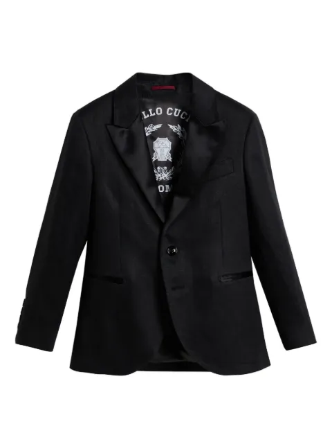 Brunello Cucinelli Kids linen blazer