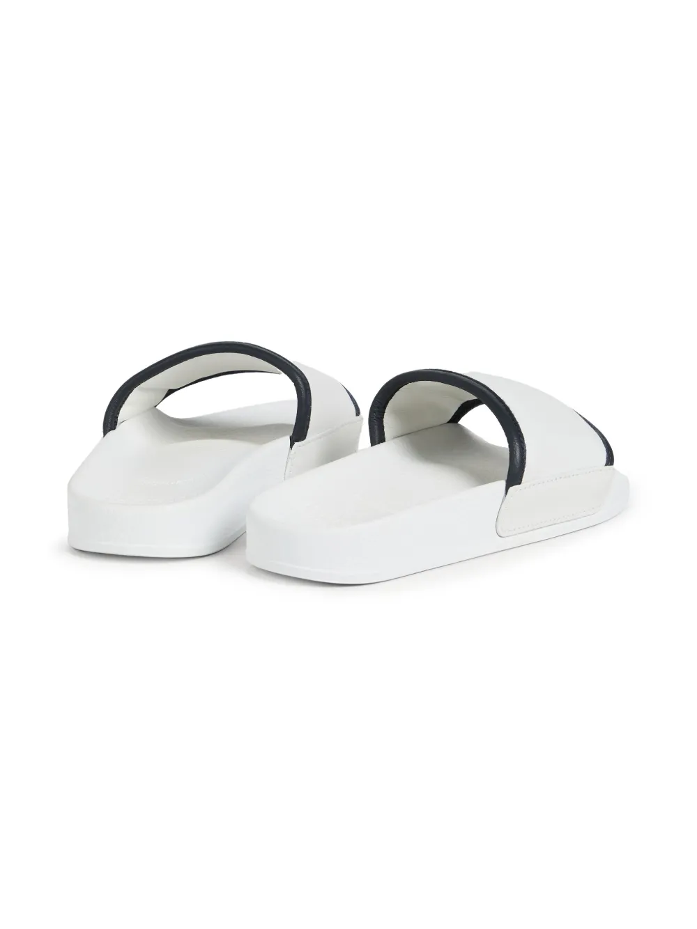 Brunello Cucinelli Kids flat slides White