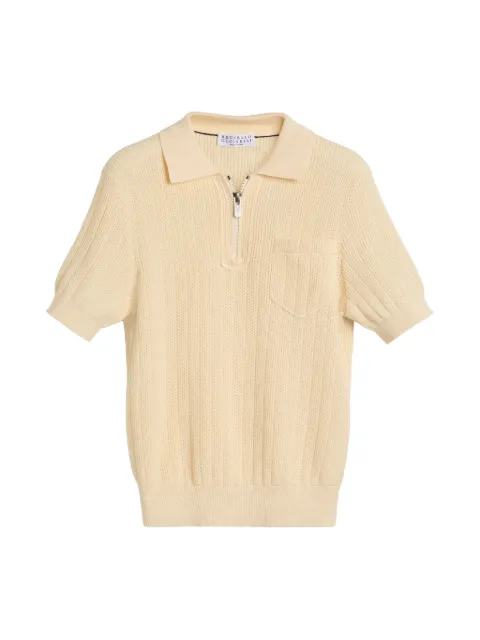 Brunello Cucinelli Kids polo en maille