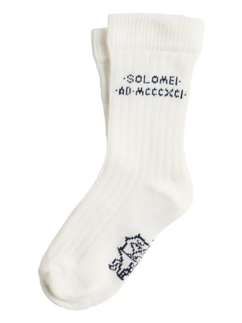 Brunello Cucinelli Kids intarsia-knit socks