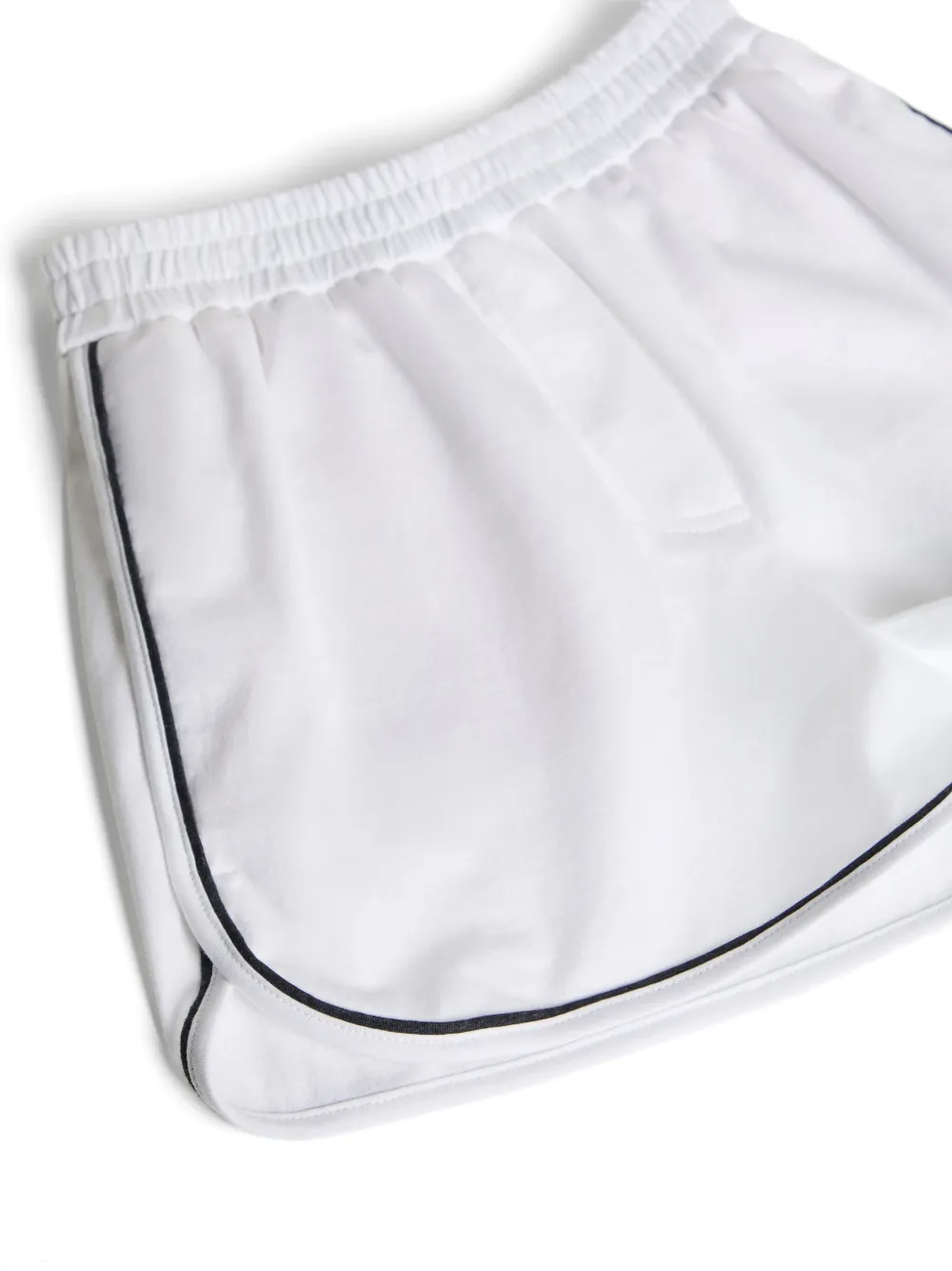 Brunello Cucinelli Kids Jersey trainingsshorts Wit