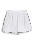 Brunello Cucinelli Kids jersey track shorts - White