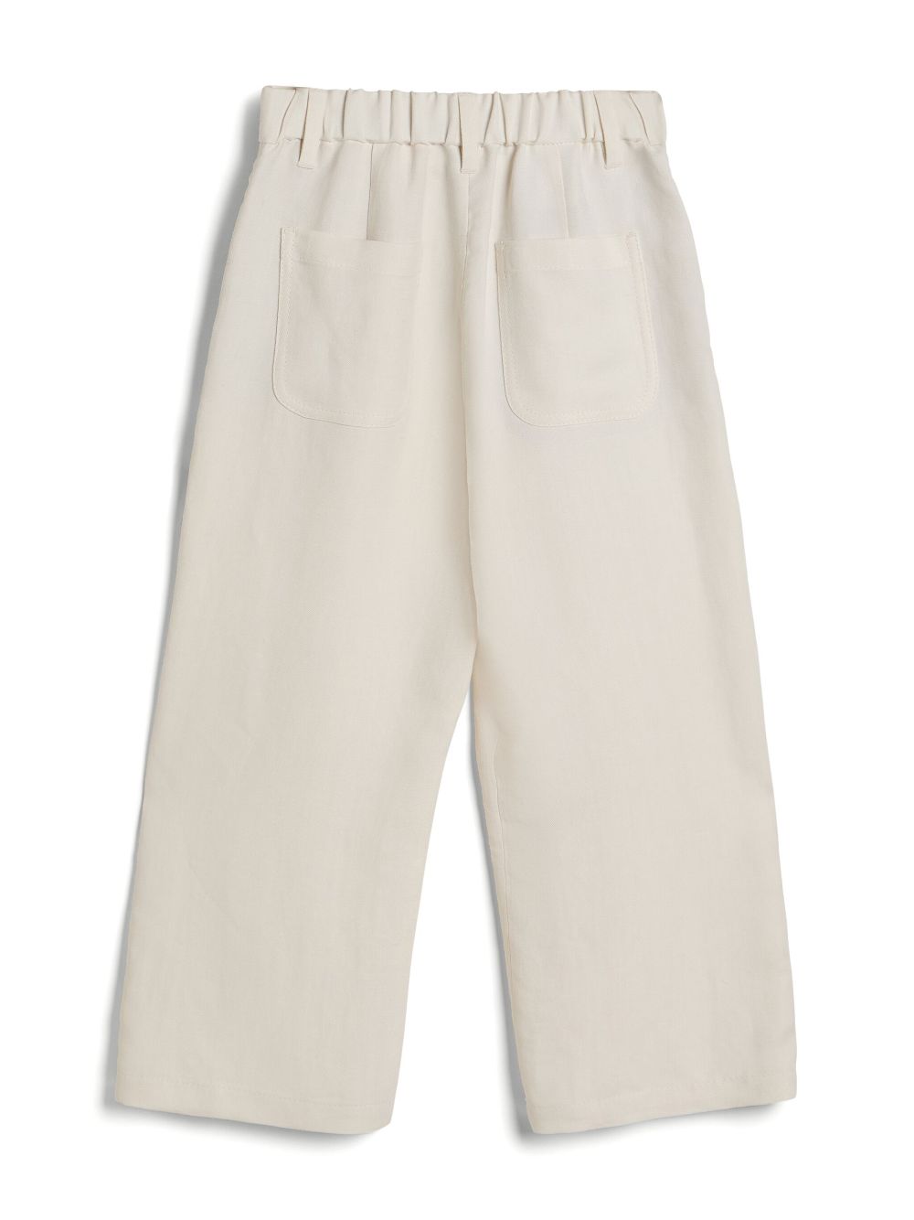 Brunello Cucinelli Kids a-line trousers - Neutrals