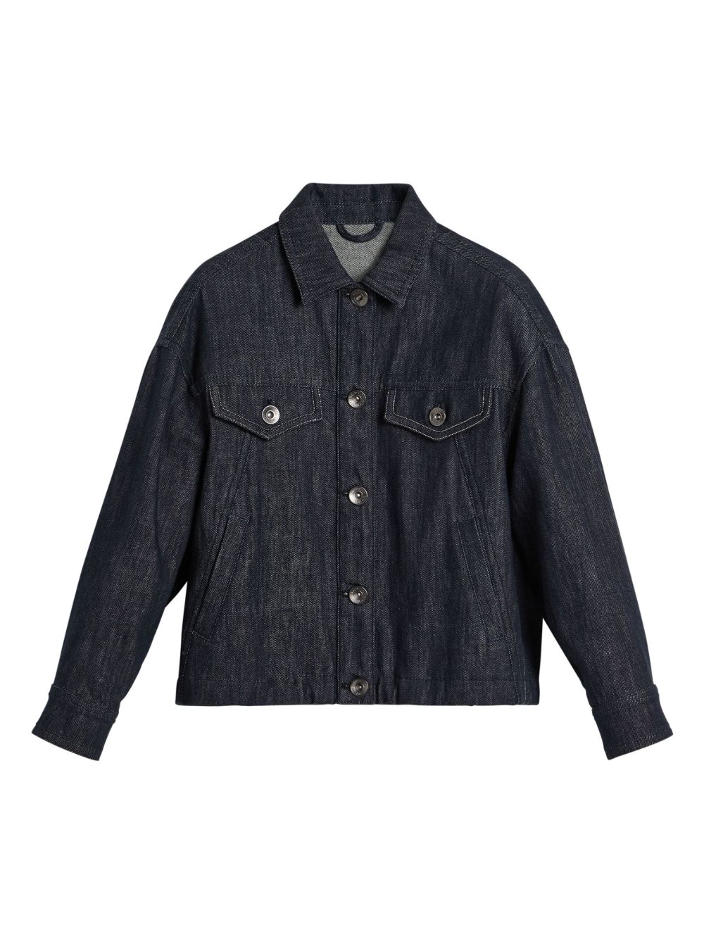 Brunello Cucinelli Kids denim jacket - Blue