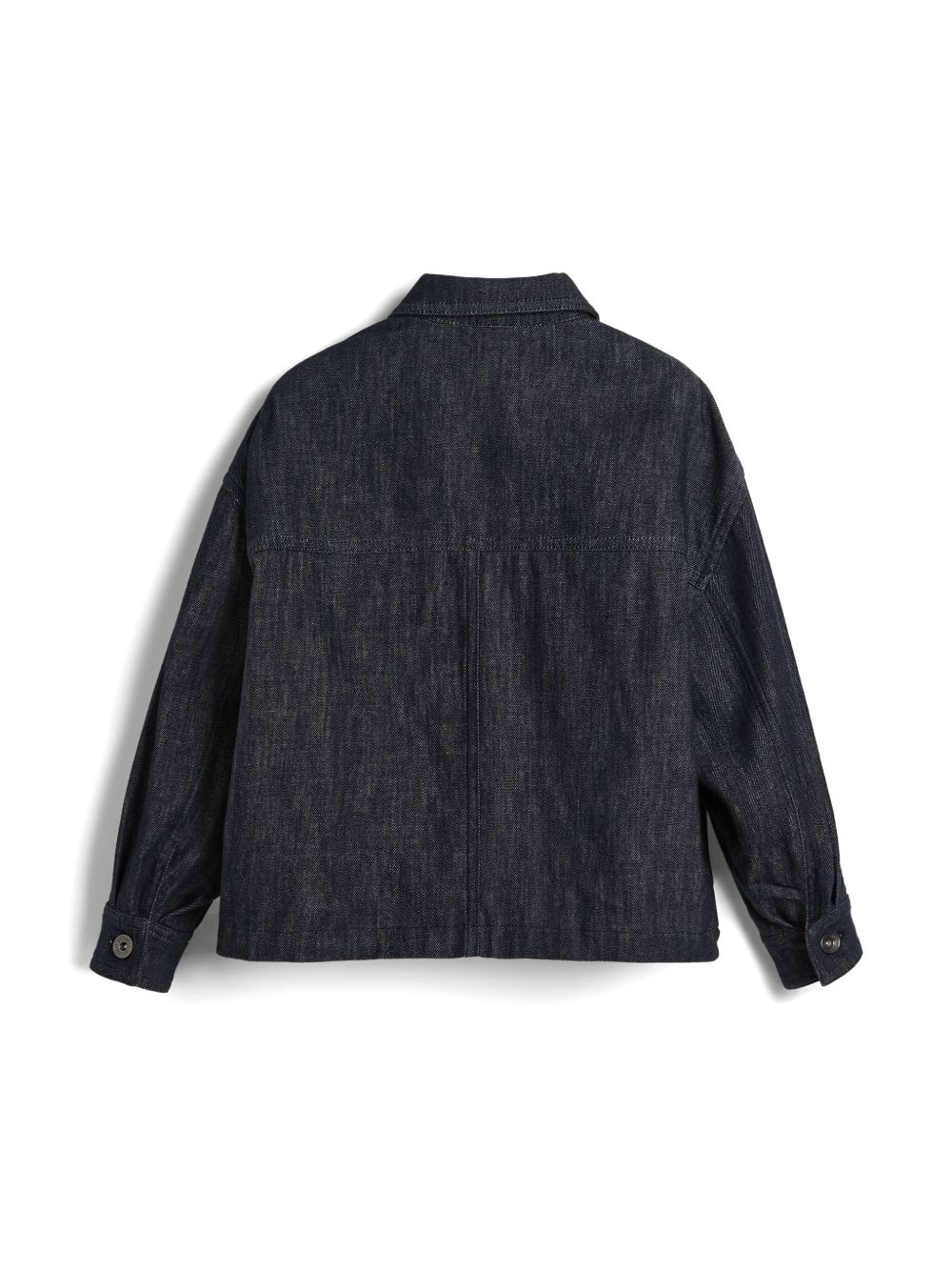 Brunello Cucinelli Kids denim jacket - Blue