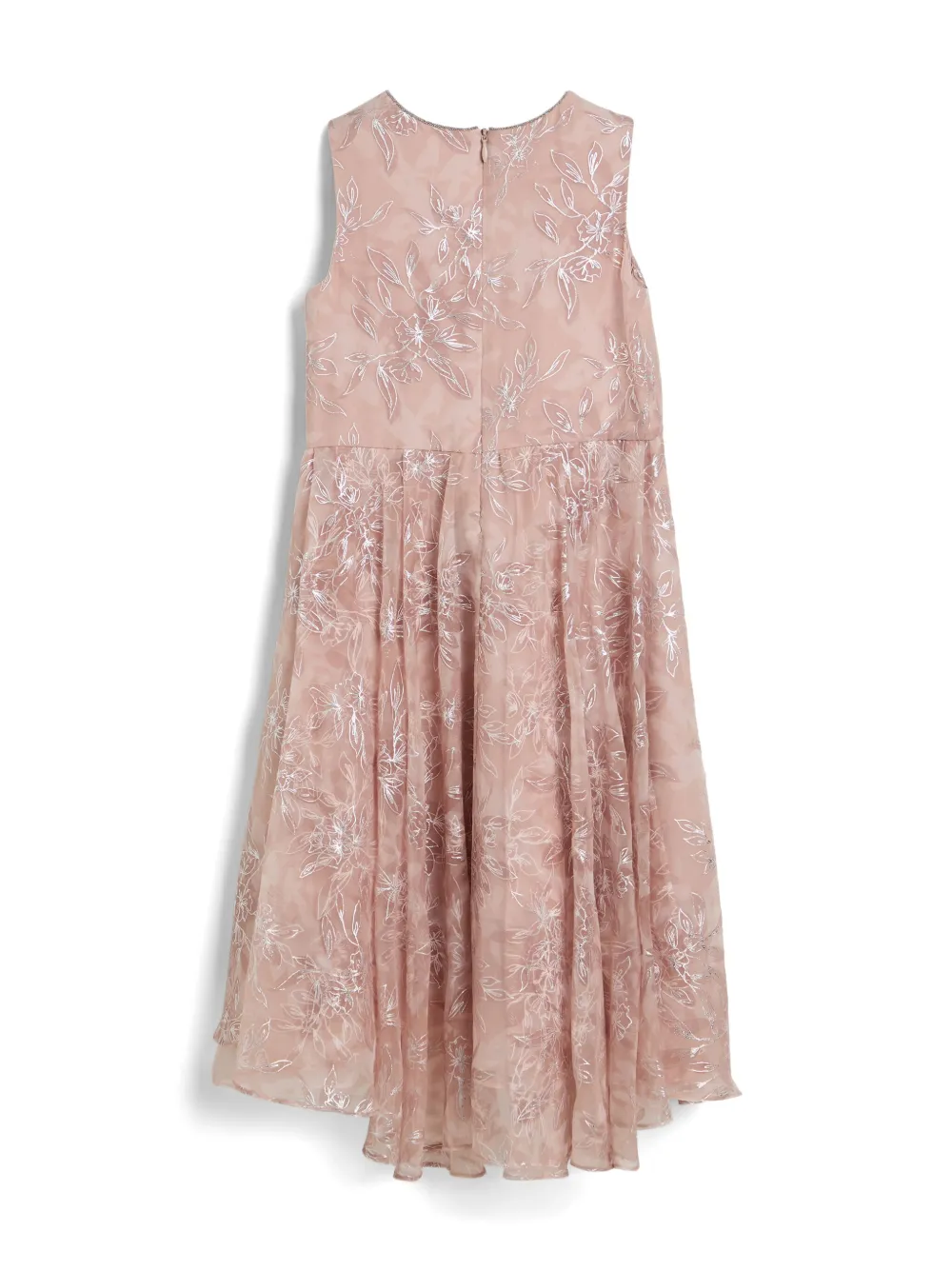 Brunello Cucinelli Kids Jurk met bloemenprint Roze