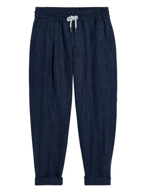 Brunello Cucinelli Kids Tuxedo trousers