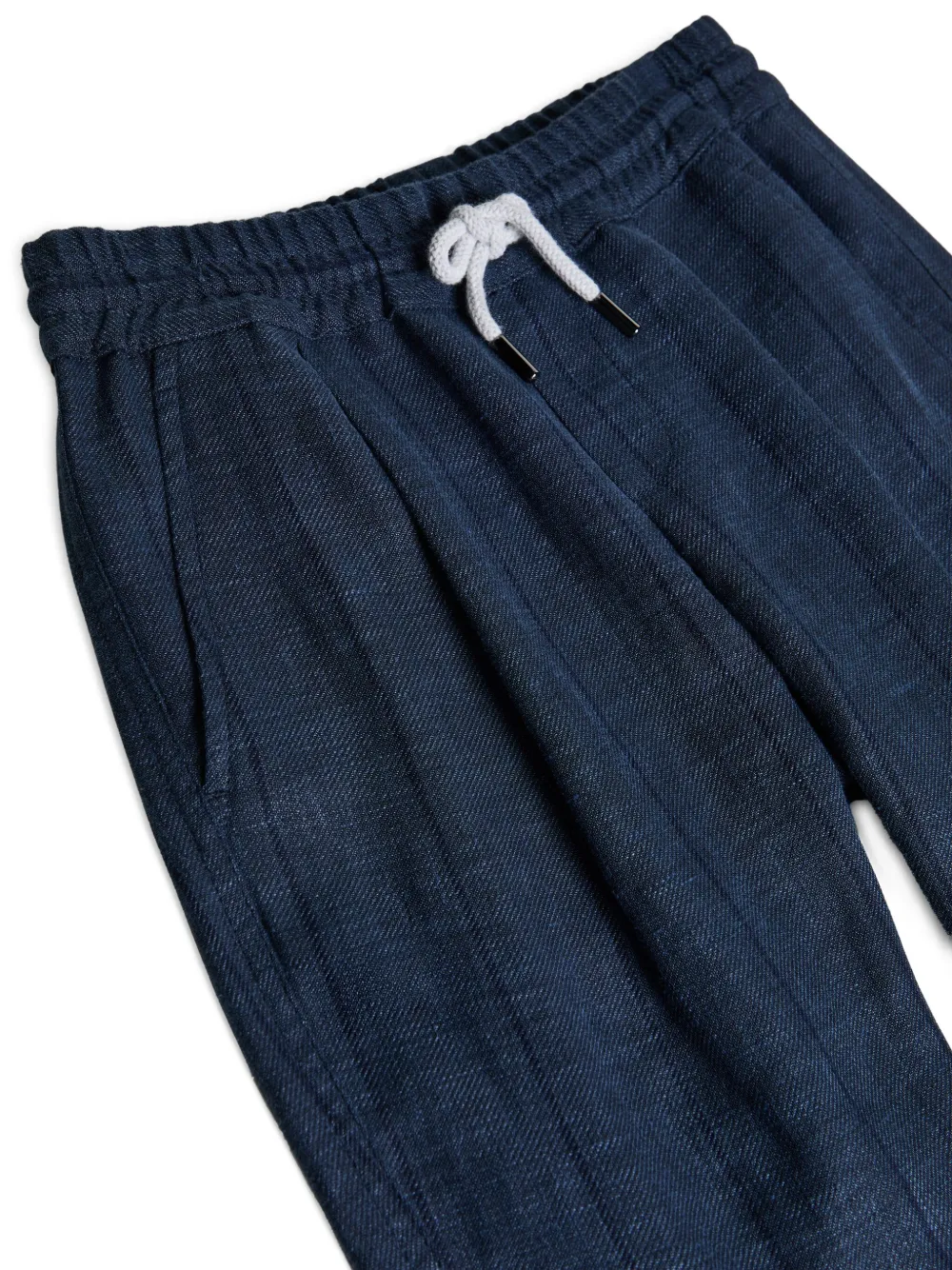 Brunello Cucinelli Kids Smoking pantalon Blauw
