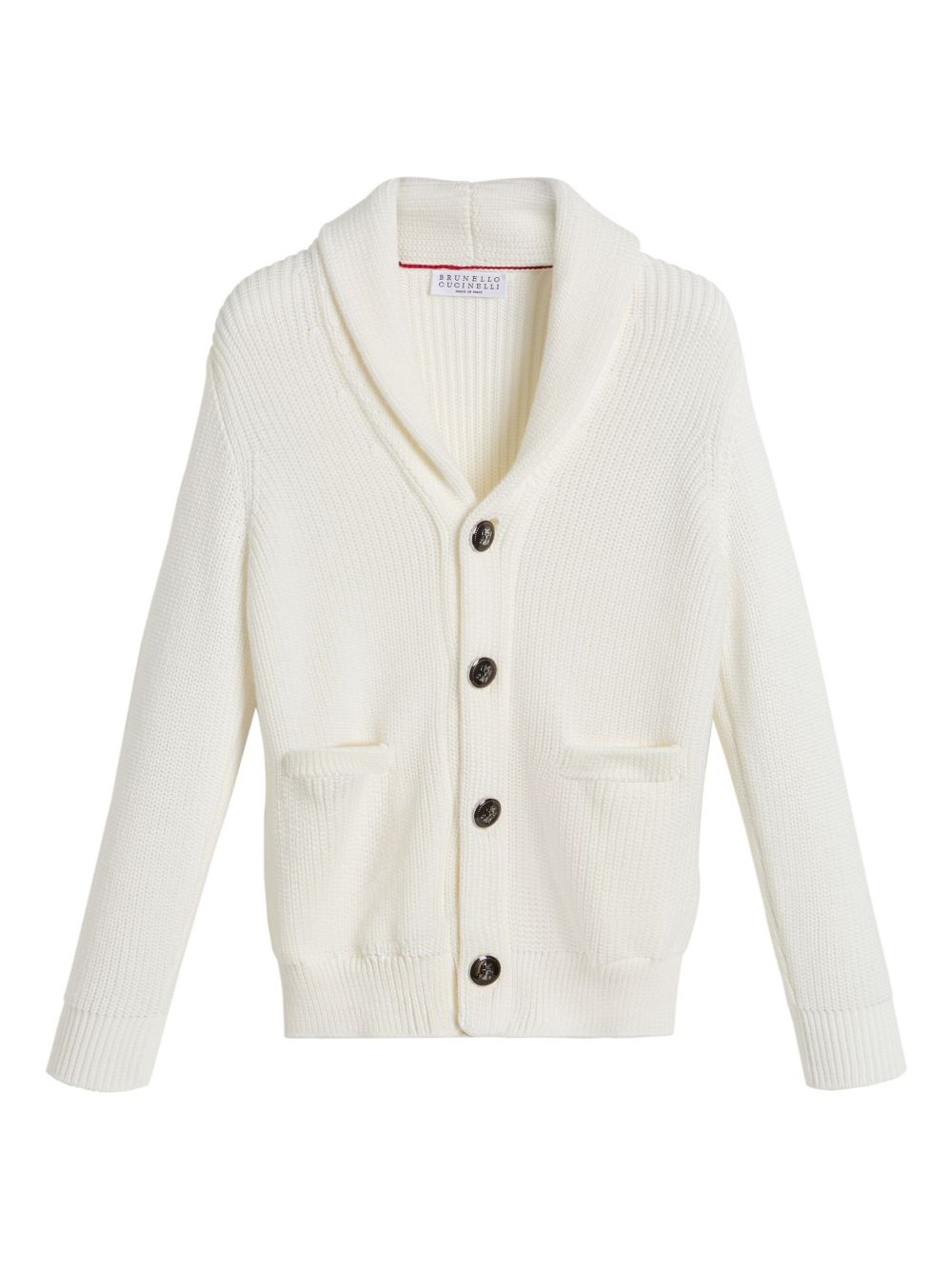 Brunello Cucinelli Kids cotton cardigan - White