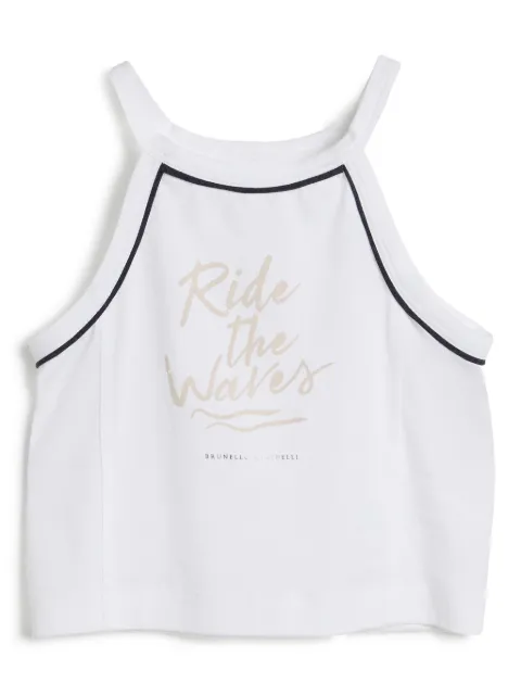 Brunello Cucinelli Kids jersey top