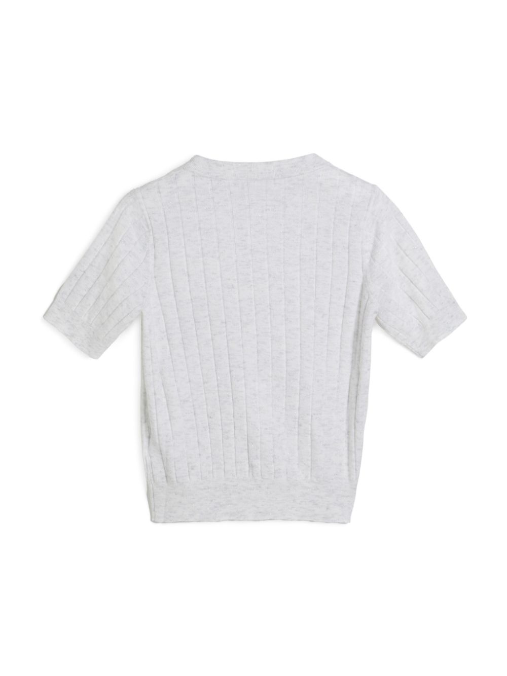 Brunello Cucinelli Kids knitted T-shirt - Wit