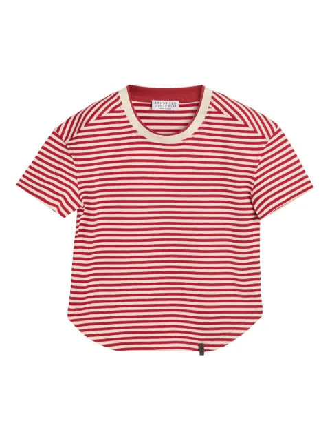 Brunello Cucinelli Kids striped T-shirt
