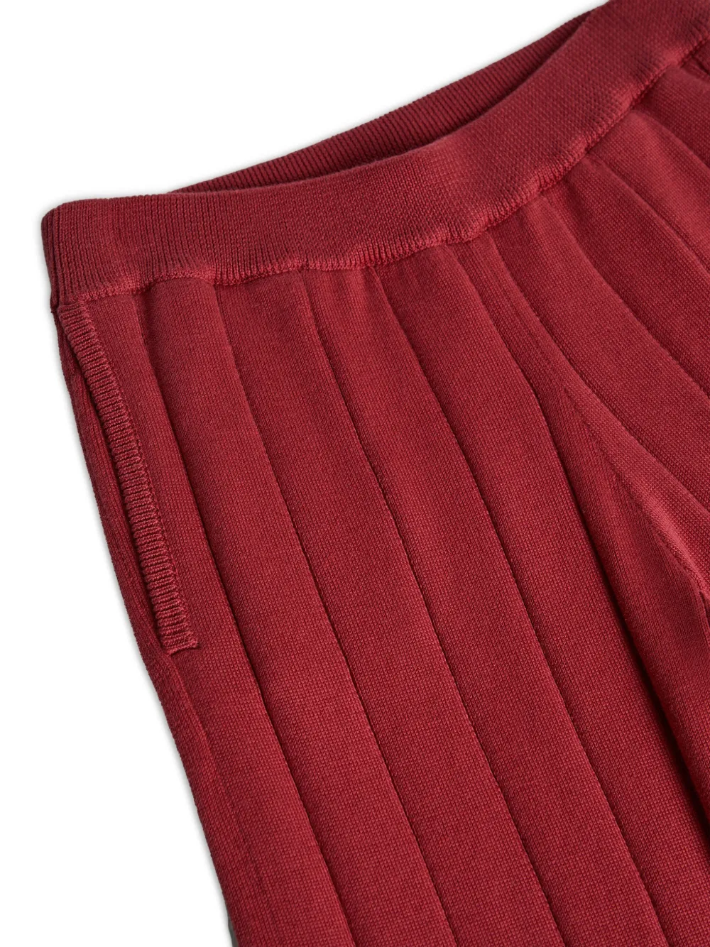 BRUNELLO CUCINELLI RIBBED TRACK PANTS