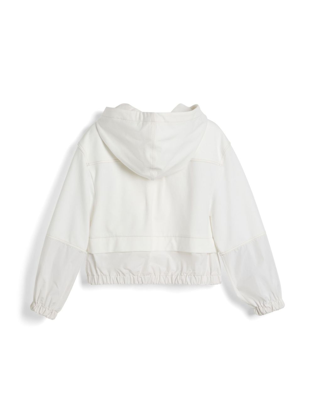 Brunello Cucinelli Kids hooded jacket - White