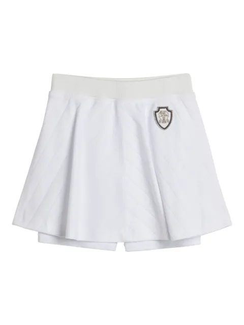 Brunello Cucinelli Kids cotton interlock skirt